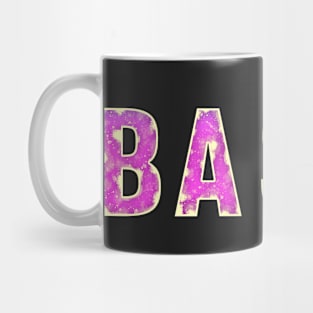 Based gen z meme phrase purple Mug